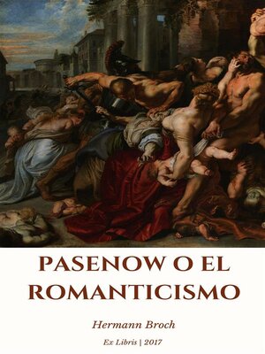 cover image of Pasenow o el romanticismo
